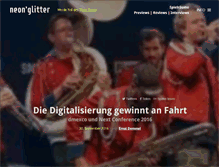 Tablet Screenshot of neonglitter.net